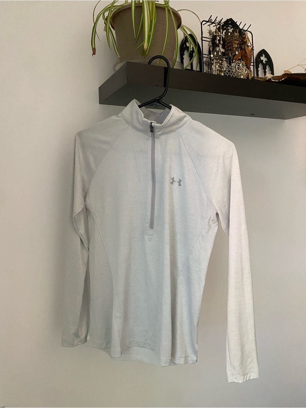 Under Armour Light Gray 1/4 Zip